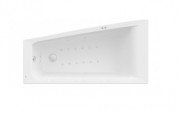 Ванна гідромасажна акрилова асиметрична Roca Easy Smart Air Plus ліва 150х80 см білий A24T284000