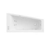 Ванна гидромассажная акриловая асимметричная Roca Easy Smart Water Plus правая 150х80 см белый A24T278000