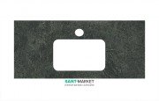 Столешница под раковину Kerama Marazzi Plaza Modern 100 см Риальто зеленый темный PL2.VT97\100