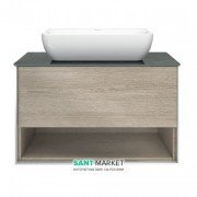 Тумба підвісна під раковину Kerama Marazzi Plaza Modern 80 см МДФ дуб Орегон PL.M.80.1\OAK.O