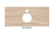 Столешница под раковину Kerama Marazzi Plaza Modern 100 см Риальто песочный PL1.SG560400R\100