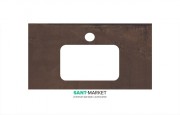 Стільниця під раковину Kerama Marazzi Plaza Next 80 см Про Феррум коричневий PL3.DD571300R\80