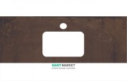 Стільниця під раковину Kerama Marazzi Plaza Next 120 см Про Феррум коричневий PL3.DD571300R\120