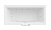 Ванна гідромасажна акрилова прямокутна Roca Vita Effects Titanium 190х90 см білий A24T097000
