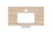 Столешница под раковину Kerama Marazzi Plaza Modern 80 см Риальто песочный PL2.SG560400R\80
