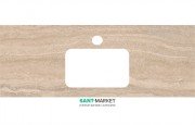 Столешница под раковину Kerama Marazzi Plaza Modern 120 см Риальто песочный PL3.SG560400R\120