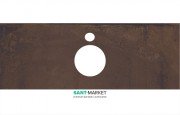 Столешница под раковину Kerama Marazzi Plaza Next 120 см Про Феррум коричневый PL1.DD571300R\120