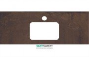 Столешница под раковину Kerama Marazzi Plaza Next 120 см Про Феррум коричневый PL3.DD571300R\120