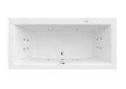 Ванна гідромасажна акрилова прямокутна Roca Vita Smart Water Plus 190х90 см білий A24T093000