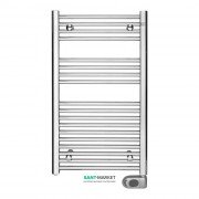 Електричний полотенцесушитель Zehnder Aura 500 x 1226, PBECZ-120-50MQ-HID