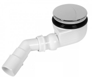 Сифон для душового піддону Radaway хром TB90P