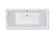 Ванна акриловая прямоугольная Roca Vita 180x80 см с ножками белый A24T074000