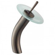 Змішувач для раковини Kraus водоспад коричневий KGW-1700ORB