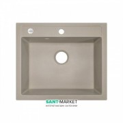 Мийка для кухні Adamant Prizma 590х500 мм штучний граніт сахара 4824296100202