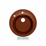 Мийка для кухні Adamant Sun Ø510 мм штучний граніт terracotta 4824296100111