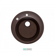 Мийка для кухні Adamant Sun Ø510 мм штучний граніт mokko 4824296100112