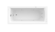 Ванна гідромасажна акрилова прямокутна Roca Linea Smart Water Plus 180х80 см білий A24T061000