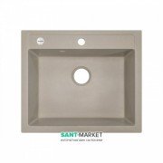 Мойка для кухни Adamant Prizma 590х500 мм искусственный гранит сахара 4824296100202