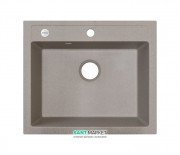 Мийка для кухні Adamant Prizma 590х500 мм штучний граніт terra 4824296100207