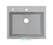 Мийка для кухні Adamant Prizma 590х500 мм штучний граніт old stone 4824296100210