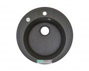 Мийка для кухні Adamant Sun Ø510 мм штучний граніт сірий 4824296100104