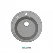 Мийка для кухні Adamant Sun Ø510 мм штучний граніт світло-сірий 4824296100109