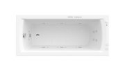 Ванна гидромассажная акриловая прямоугольная Roca Linea XL Effects Gold Option 170х75 см белый A24T056000
