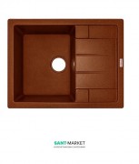 Мийка для кухні Adamant Anila 650х500 мм штучний граніт terracotta 4824296100311