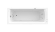 Ванна гидромассажная акриловая прямоугольная Roca Linea Smart Water Plus 170х70 см белый A24T037000