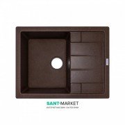 Мийка для кухні Adamant Anila 650х500 мм штучний граніт mokko 4824296100312