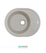 Мийка для кухні Adamant Ovum 620х500 мм штучний граніт авена 4824296100406