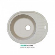 Мийка для кухні Adamant Ovum 620х500 мм штучний граніт ivory 4824296100408