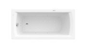 Ванна гидромассажная акриловая прямоугольная Roca Linea XL Smart Air Plus 160х75 см белый A24T028000