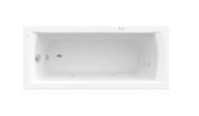 Ванна гидромассажная акриловая прямоугольная Roca Linea Smart Water Plus 160х70 см белый A24T021000