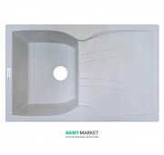 Мийка для кухні Adamant New line 790х500 мм штучний граніт білий 4824296100701