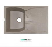 Мойка для кухни Adamant New line 790х500 мм искусственный гранит терра 4824296100707