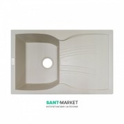 Мийка для кухні Adamant New line 790х500 мм штучний граніт ivory 4824296100708