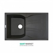 Мойка для кухни Adamant New line 790х500 мм искусственный гранит графит 4824296100713