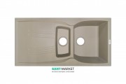 Мийка для кухні Adamant New line plus 980х500 мм штучний граніт сахара 4824296100802