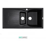 Мийка для кухні Adamant New line plus 980х500 мм штучний граніт чорний 4824296100803