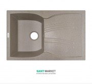 Мойка для кухни Adamant New line 790х500 мм искусственный гранит терра 4824296100707