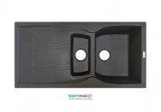 Мойка для кухни Adamant New line plus 980х500 мм искусственный гранит серый 4824296100804