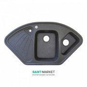 Мойка для кухни Adamant Сonsensus 1060х575 мм искусственный гранит серый 4824296100604