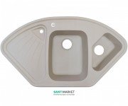 Мойка для кухни Adamant Сonsensus 1060х575 мм искусственный гранит ivory 4824296100608
