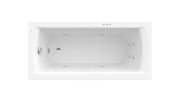 Ванна гидромассажная акриловая прямоугольная Roca Linea Smart WaterAir Plus 150х70 см белый A24T014000
