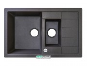 Мойка для кухни Adamant Anila Plus 780х500 мм искусственный гранит серый 4824296100904