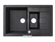 Мийка для кухні Adamant Anila Plus 780х500 мм штучний граніт графіт 4824296100913