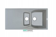 Мийка для кухні Adamant New line plus 980х500 мм штучний граніт світло-сірий 4824296100809