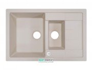 Мийка для кухні Adamant Anila Plus 780х500 мм штучний граніт ivory 4824296100908