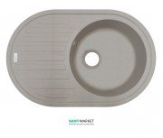 Мойка для кухни Adamant Ellipsis 770х500 мм искусственный гранит авена 4824296101006